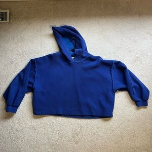 We The Free Royal Blue Fleece Hoodie